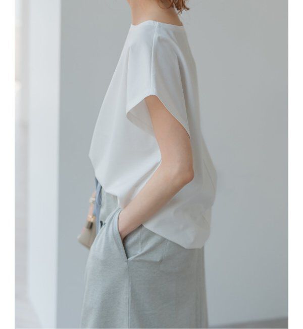 Spick and Span「《WEB限定 / 追加》ポンチフレンチスリーブプルオーバー」|Tシャツ・カットソー|