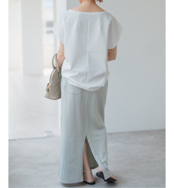 Spick and Span「《WEB限定 / 追加》ポンチフレンチスリーブプルオーバー」|Tシャツ・カットソー|