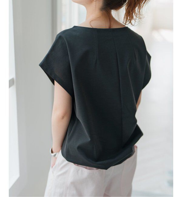 Spick and Span「《WEB限定 / 追加》ポンチフレンチスリーブプルオーバー」|Tシャツ・カットソー|