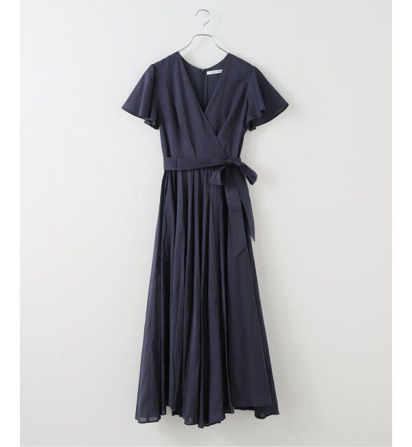NOBLE「MARIHA/マリハ マドモアゼルのドレス 半袖(無地)」|ワンピース|ネイビー