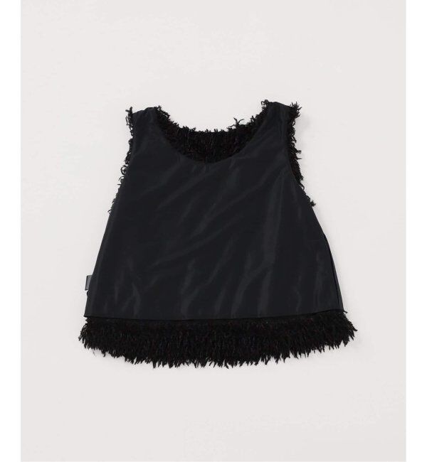 NOBLE「《追加》【洗える】フェザーヤーンタンクトッププルオーバー」|シャツ・ブラウス|