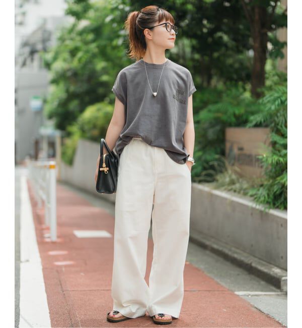 Spick and Span「upper hights/アッパーハイツ 別注BIG NO SLEEVE」|Tシャツ・カットソー|