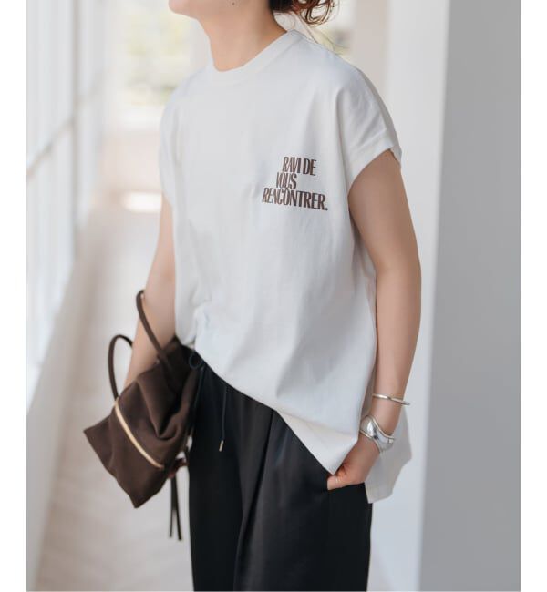 Spick and Span「upper hights/アッパーハイツ 別注BIG NO SLEEVE」|Tシャツ・カットソー|