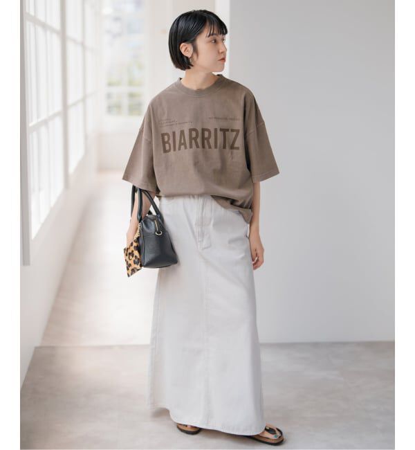 Spick and Span「upper hights/アッパーハイツ BIG WIDE TEE」|Tシャツ・カットソー|