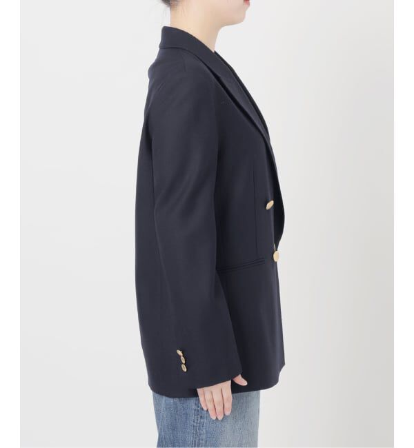 Spick and Span「ウールブレンドダブルブレストジャケット」|テーラードジャケット|