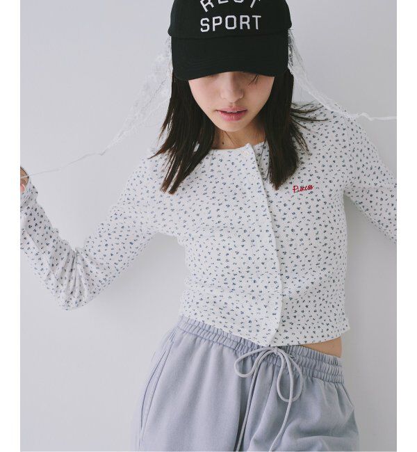 U by SPICK&SPAN「PISCESS /パイシスEYELET Punching Cardigan」|カーディガン|ナチュラル