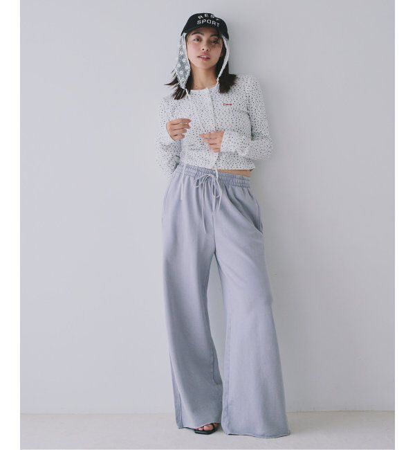 U by SPICK&SPAN「PISCESS /パイシスEYELET Punching Cardigan」|カーディガン|