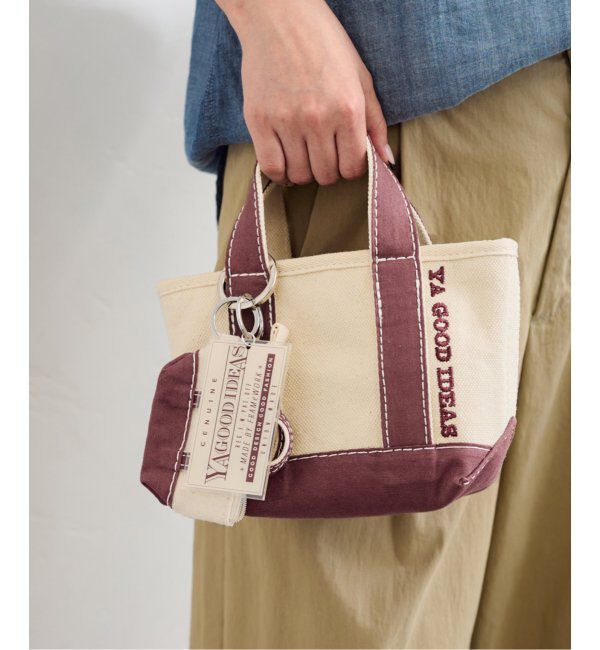 FRAMeWORK「YA GOOD IDEAS BIG＆MINI TOTE POACH XS」|トートバッグ|