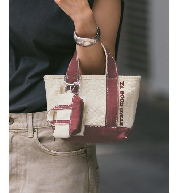 FRAMeWORK「YA GOOD IDEAS BIG＆MINI TOTE POACH XS」|トートバッグ|