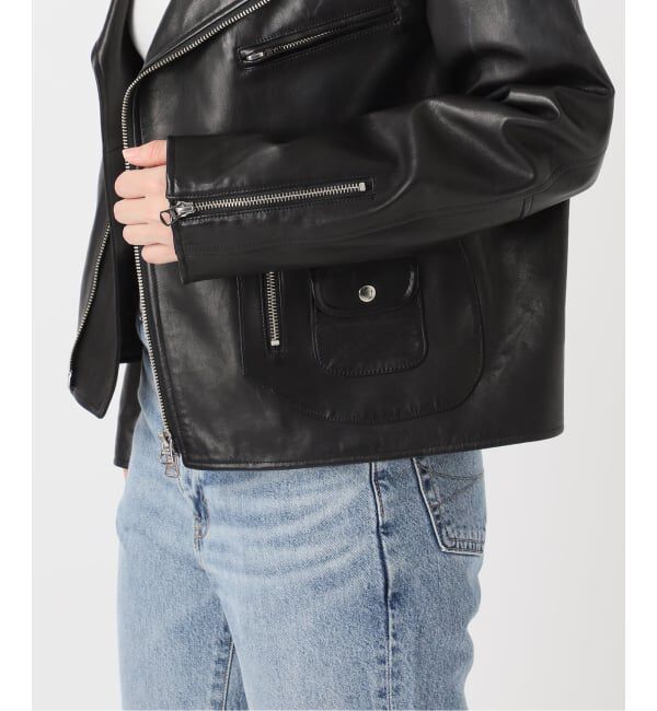 Spick and Span「TICCA / ティッカ ダブルライダースジャケット」|ライダースジャケット|