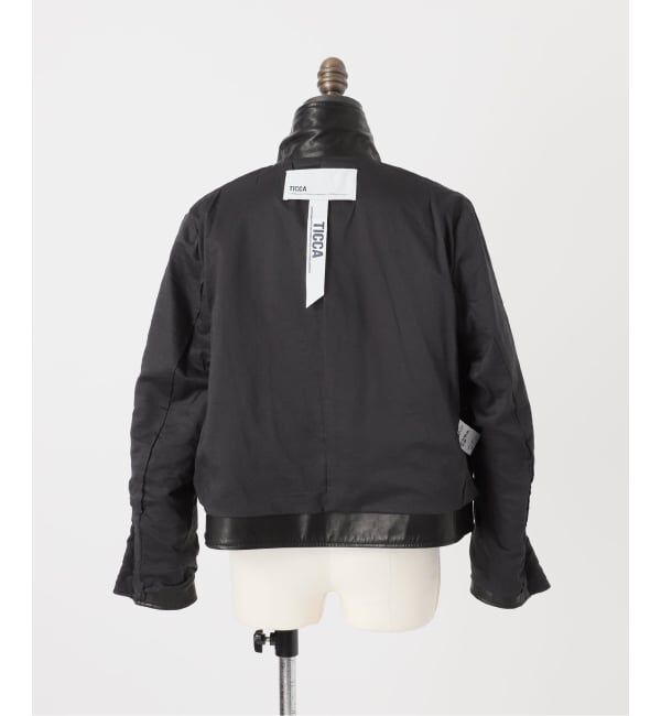 Spick and Span「TICCA / ティッカ ダブルライダースジャケット」|ライダースジャケット|