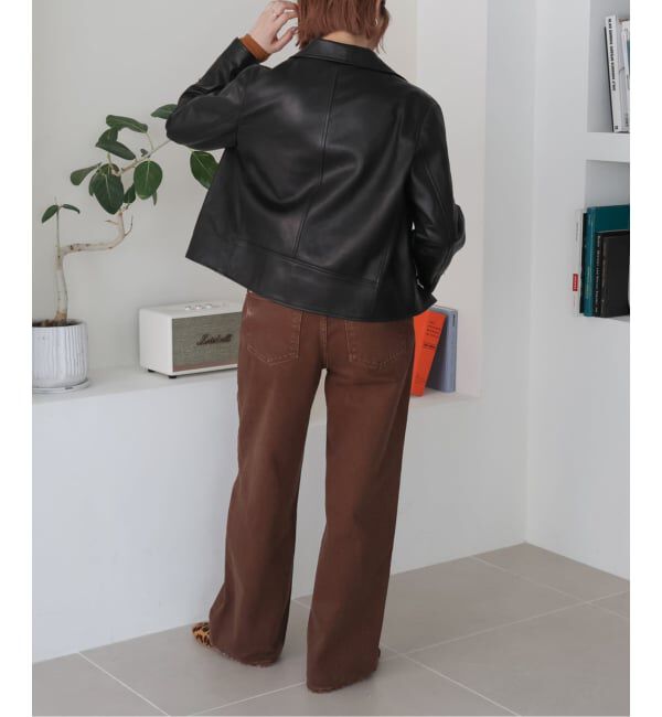 Spick and Span「TICCA / ティッカ ダブルライダースジャケット」|ライダースジャケット|