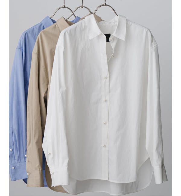 Spick and Span「パールボタンシャツ」|シャツ・ブラウス|