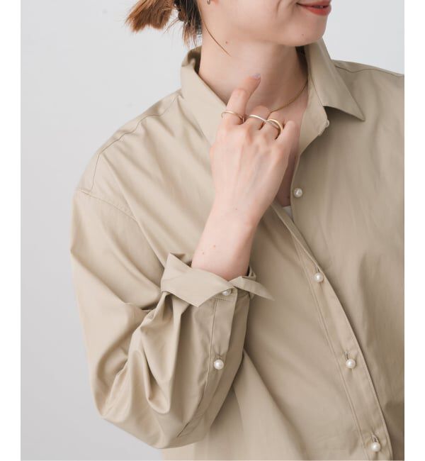Spick and Span「パールボタンシャツ」|シャツ・ブラウス|