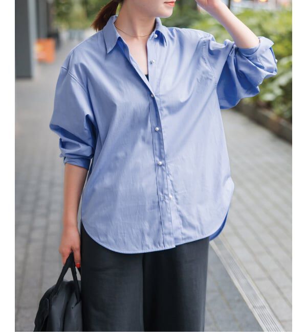 Spick and Span「パールボタンシャツ」|シャツ・ブラウス|