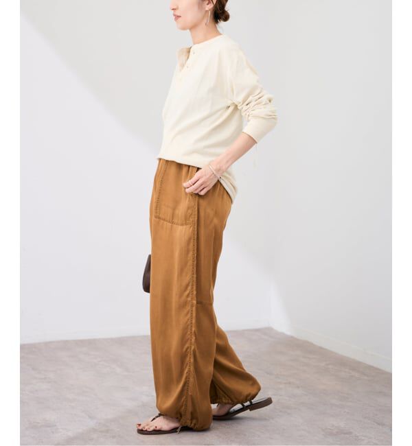 FRAMeWORK「Healthknit/ヘルスニット ヘンリーロングスリーブ」|Tシャツ・カットソー|