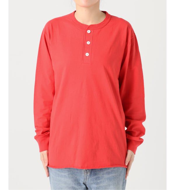 FRAMeWORK「Healthknit/ヘルスニット ヘンリーロングスリーブ」|Tシャツ・カットソー|