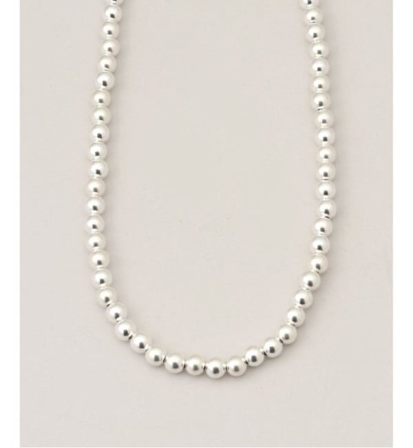 FRAMeWORK「INDIAN JEWELRY 5mm シャイニービーズネックレス20インチ」|ネックレス|