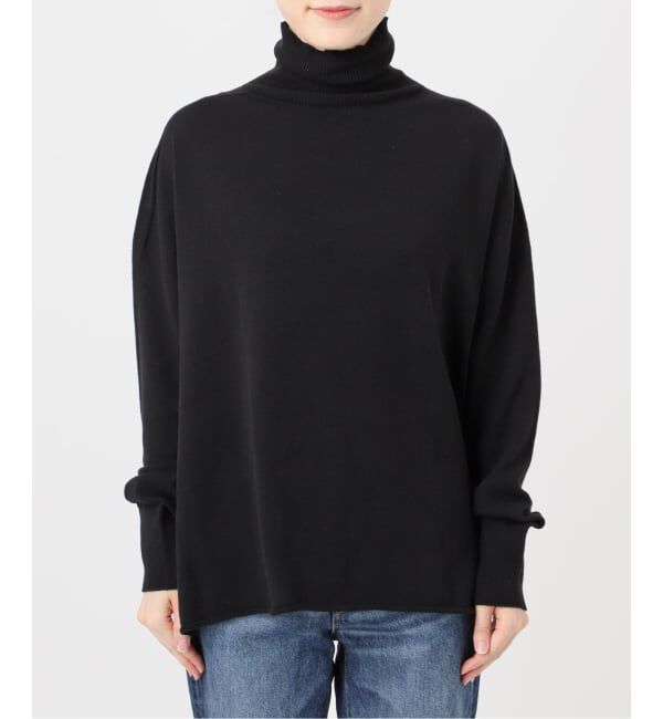 Spick and Span「コットンバルキーヤーンルーズタートルプルオーバー」|ニット・セーター|