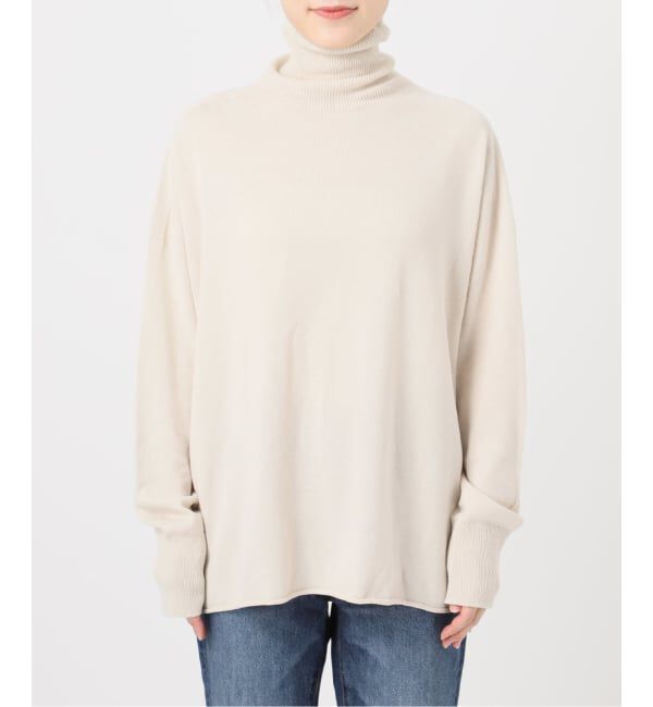 Spick and Span「コットンバルキーヤーンルーズタートルプルオーバー」|ニット・セーター|