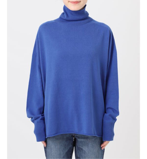 Spick and Span「コットンバルキーヤーンルーズタートルプルオーバー」|ニット・セーター|