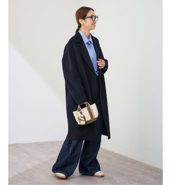 FRAMeWORK「≪追加≫SUPER160'sダブルブレストコート」|チェスターコート|