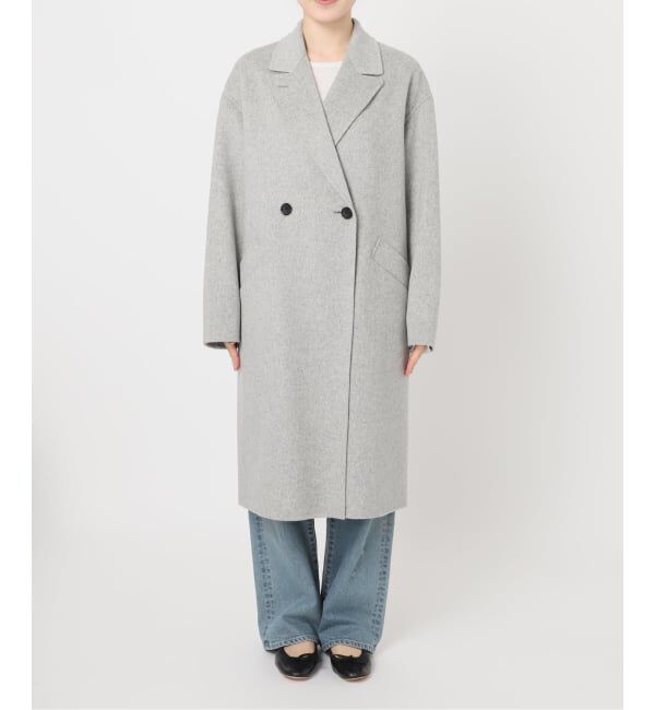 FRAMeWORK「≪追加≫SUPER160'sダブルブレストコート」|チェスターコート|