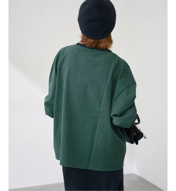 FRAMeWORK「≪追加≫ミジンボーダーロンT」|Tシャツ・カットソー|