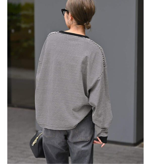 FRAMeWORK「≪追加≫ミジンボーダーロンT」|Tシャツ・カットソー|