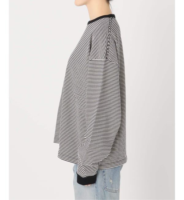 FRAMeWORK「≪追加≫ミジンボーダーロンT」|Tシャツ・カットソー|