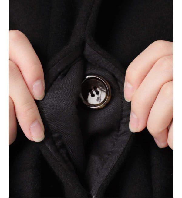 FRAMeWORK「≪WEB先行 / 追加≫ラムウールMIXシャルムバルカラーコート」|ステンカラーコート|