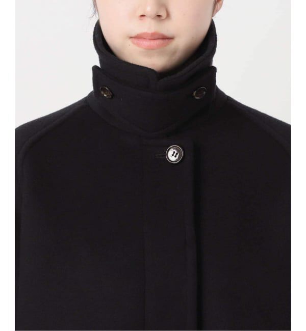 FRAMeWORK「≪WEB先行 / 追加≫ラムウールMIXシャルムバルカラーコート」|ステンカラーコート|