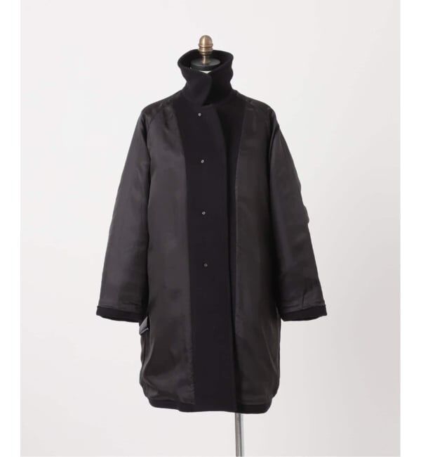 FRAMeWORK「≪WEB先行 / 追加≫ラムウールMIXシャルムバルカラーコート」|ステンカラーコート|