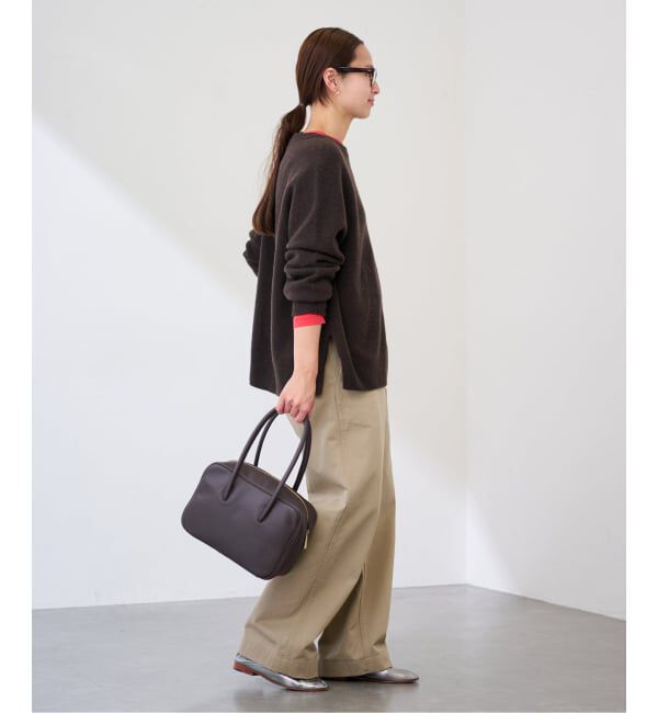 FRAMeWORK「ATON/エイトン MODAL SILK JERSEY CREWNECK PULLOVER」|Tシャツ・カットソー|