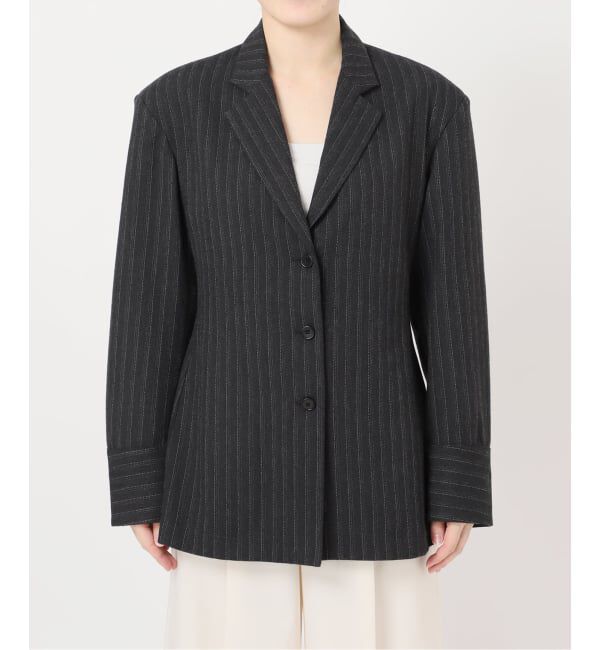 NOBLE「《NOBLE別注》MIRKO BERTOLA/ミルコベルトラ ストライプシャツジャケット」|シャツ・ブラウス|