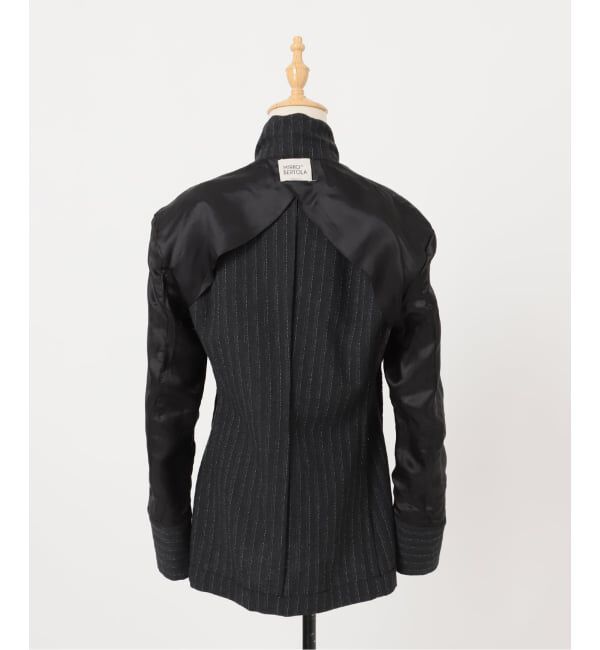 NOBLE「《NOBLE別注》MIRKO BERTOLA/ミルコベルトラ ストライプシャツジャケット」|シャツ・ブラウス|