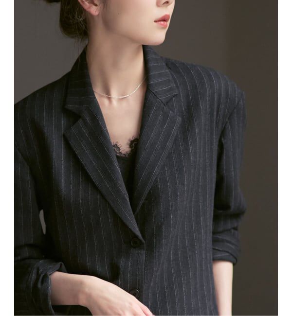 NOBLE「《NOBLE別注》MIRKO BERTOLA/ミルコベルトラ ストライプシャツジャケット」|シャツ・ブラウス|