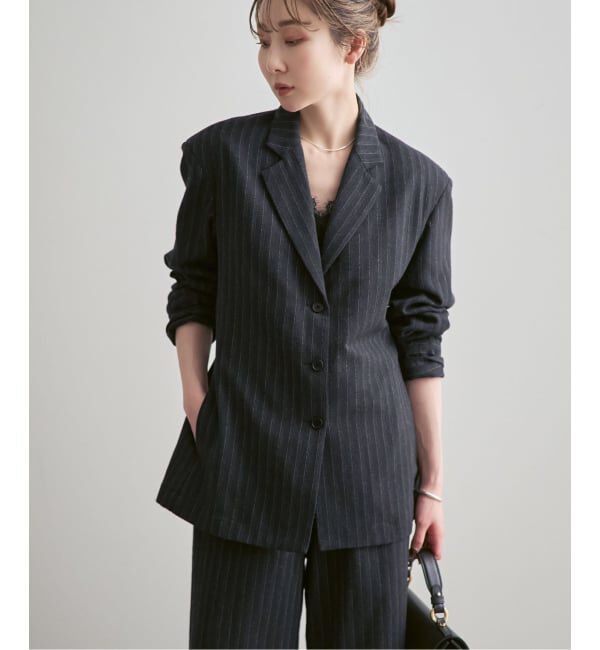 NOBLE「《NOBLE別注》MIRKO BERTOLA/ミルコベルトラ ストライプシャツジャケット」|シャツ・ブラウス|