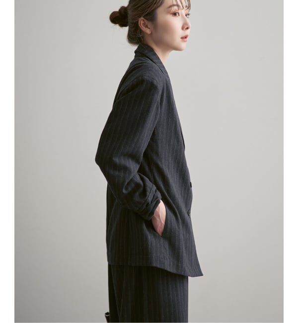 NOBLE「《NOBLE別注》MIRKO BERTOLA/ミルコベルトラ ストライプシャツジャケット」|シャツ・ブラウス|