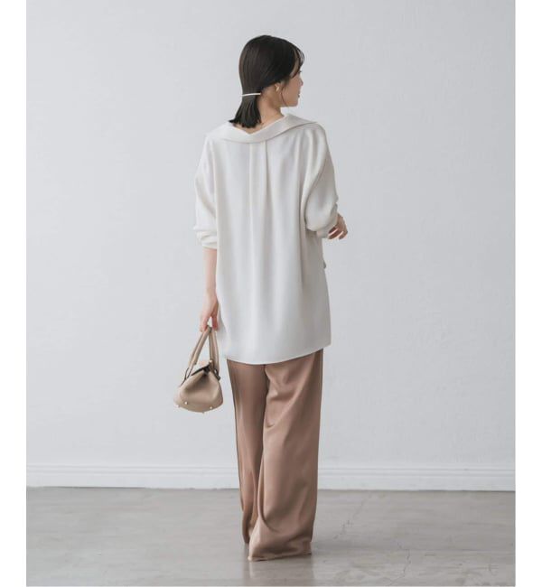 NOBLE「《26SS先行予約・追加》シーズンカラープレーンシャツ」|シャツ・ブラウス|