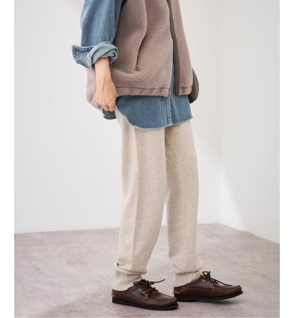 FRAMeWORK「カシミヤ ニットパンツ」|その他|