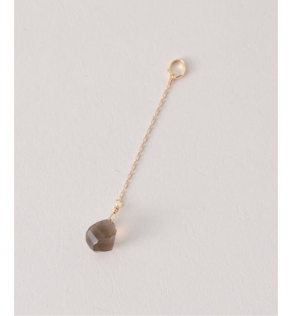 Lilas by Spick&Span「ツイストカットスモーキークォーツチェーンチャーム K10」|その他|