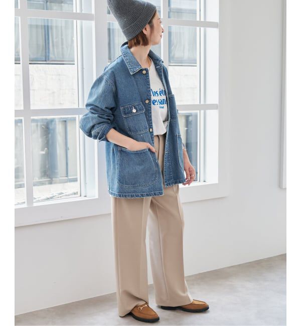 Spick and Span「《追加予約》RED CARD TOKYO / レッドカード トーキョー 別注Chore Coat*」|デニムジャケット|