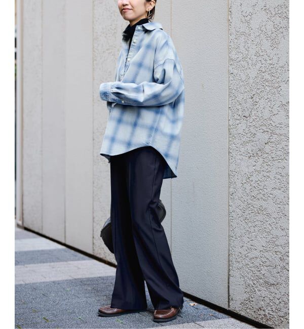 FRAMeWORK「≪WEB限定 / 追加予約≫裏起毛フレアパンツ 6」|スラックス|