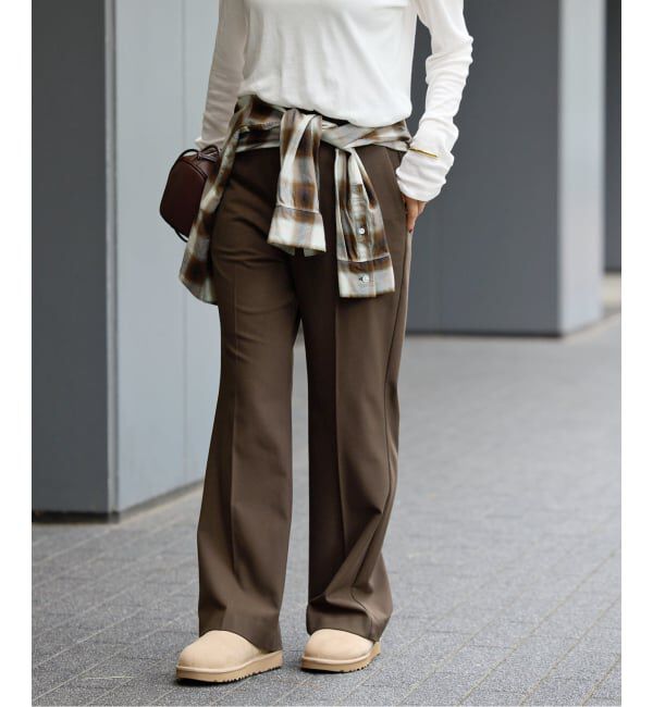 FRAMeWORK「≪WEB限定 / 追加予約≫裏起毛フレアパンツ 6」|スラックス|