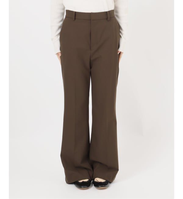 FRAMeWORK「≪WEB限定 / 追加予約≫裏起毛フレアパンツ 6」|スラックス|