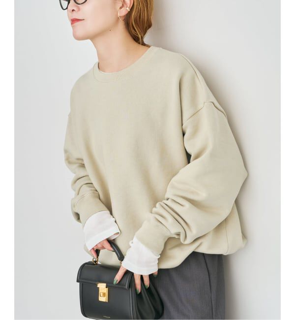 Spick and Span「《予約》ソフト裏毛プルオーバー」|スウェット・ジャージ|