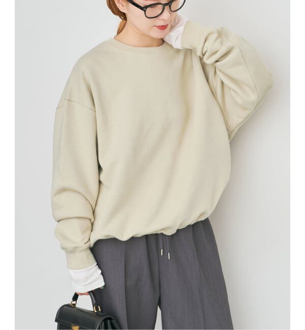 Spick and Span「《予約》ソフト裏毛プルオーバー」|スウェット・ジャージ|