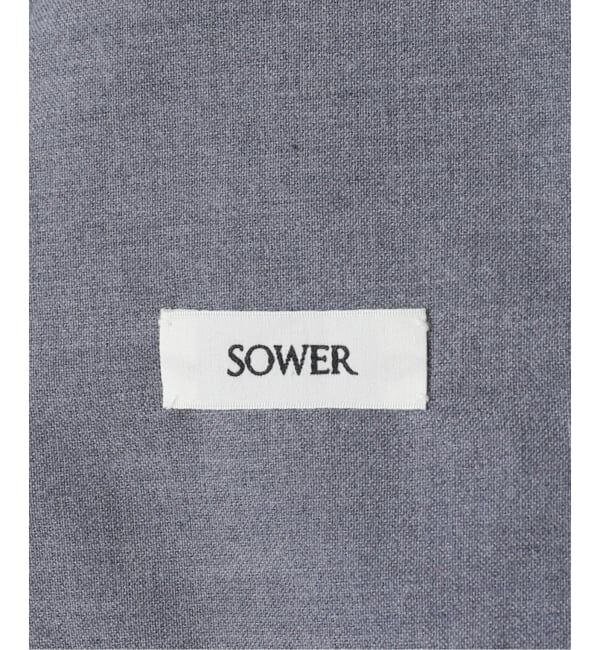 FRAMeWORK「SOWER/ソウワー VANA シルク混フリースパンツ」|スラックス|