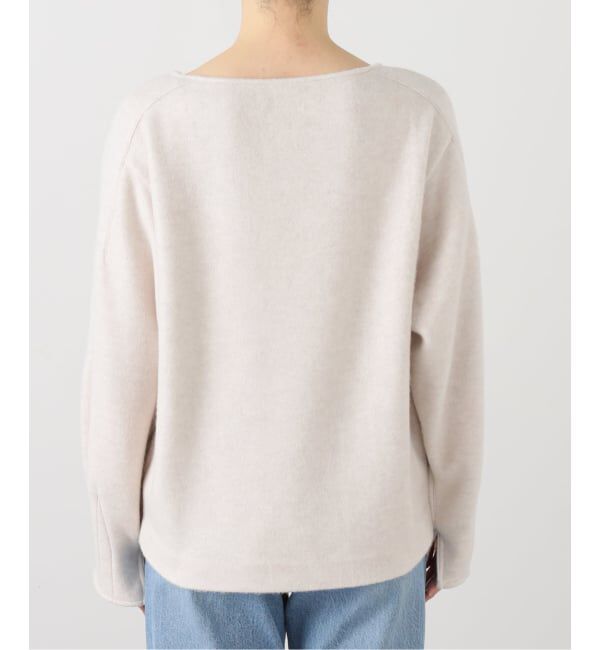 FRAMeWORK「SOWER/ソウワー BLAINE シルク混プルオーバー」|Tシャツ・カットソー|